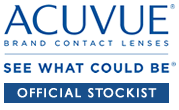 Official ACUVUEreg; Brand Contact Lens Stockist